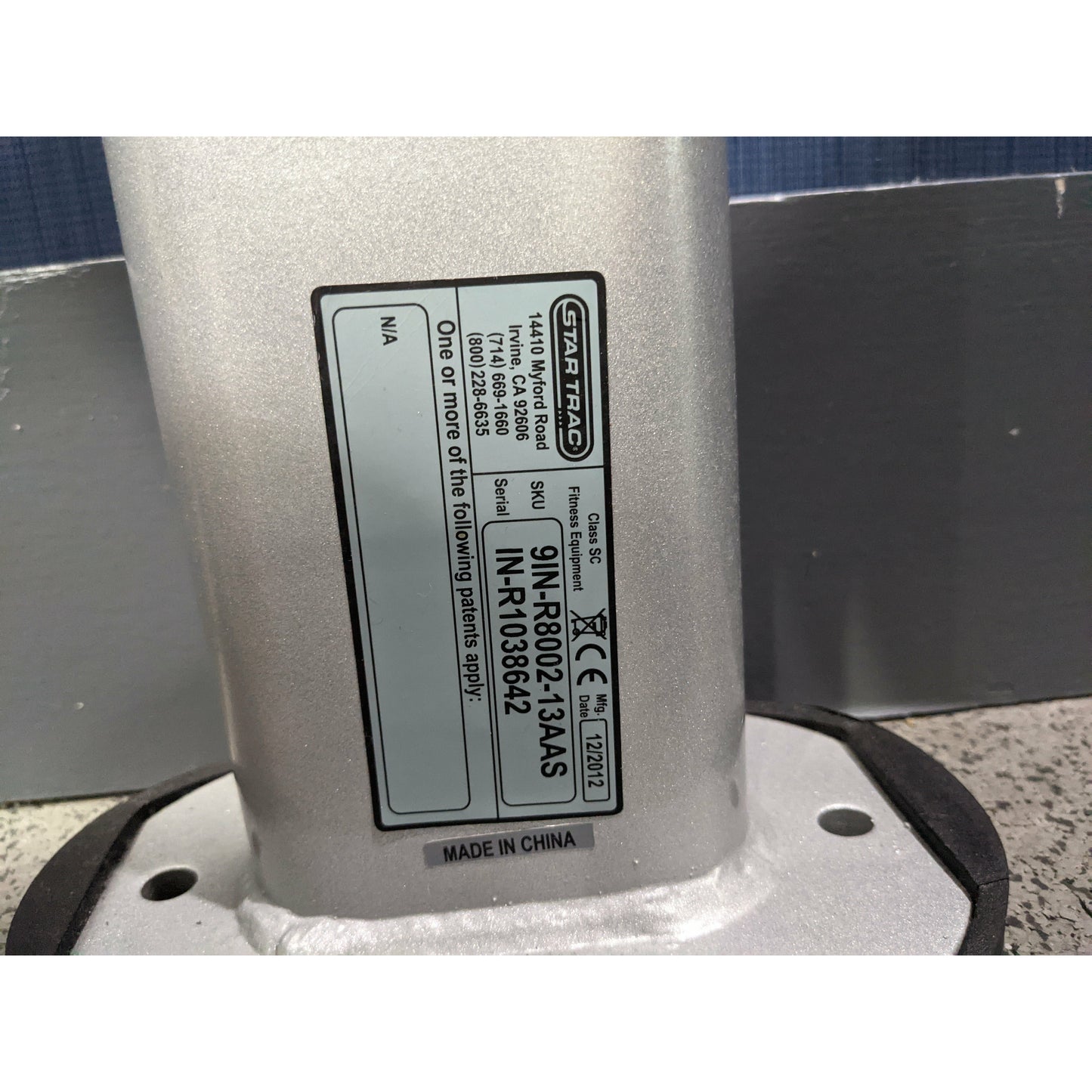 Star Trac Instinct Dumbbell Rack 3 Tier (10 pair) 9IN-R8002-13AAS