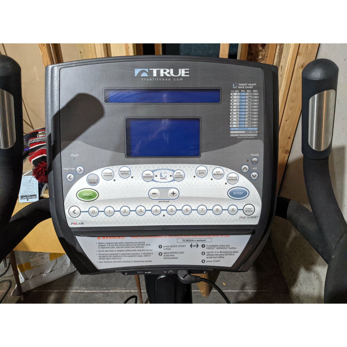 TRUE LC900 upright bike