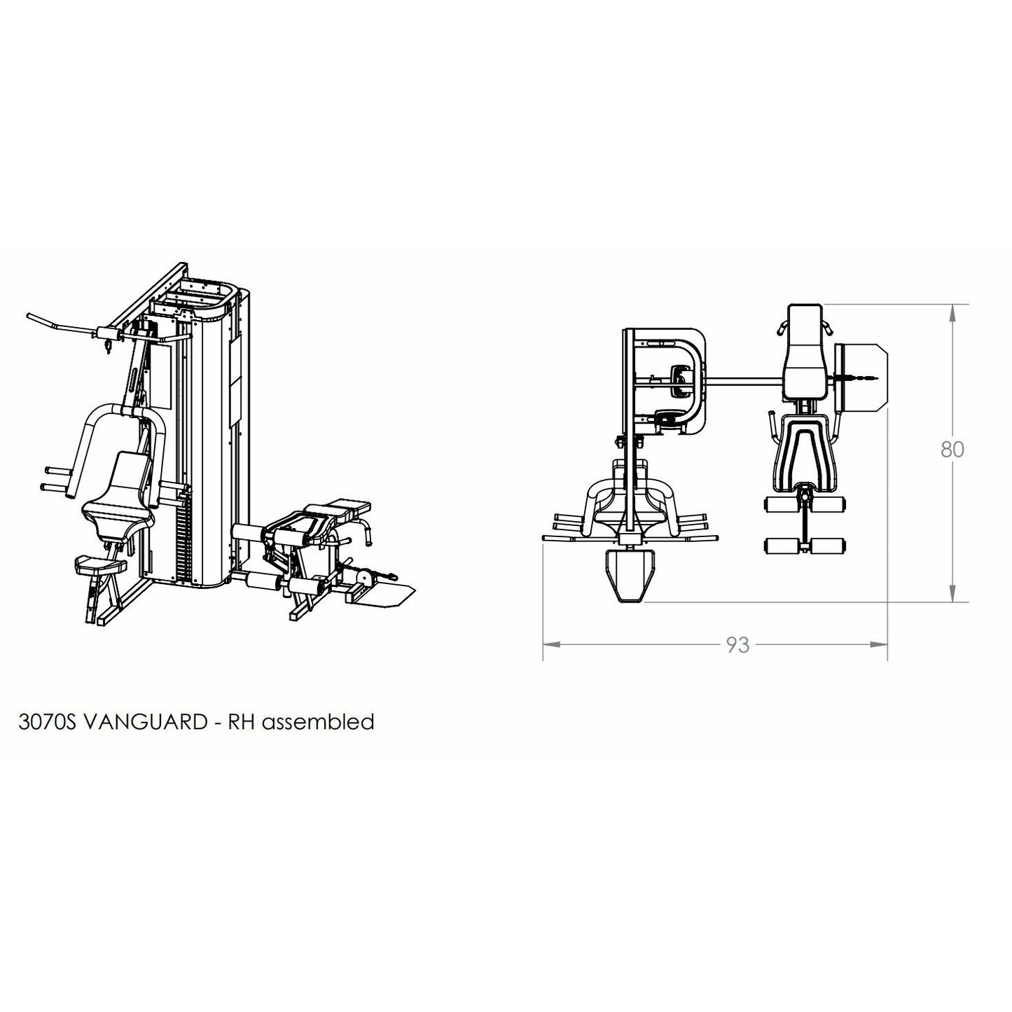 Inflight Fitness Vanguard 2-stack