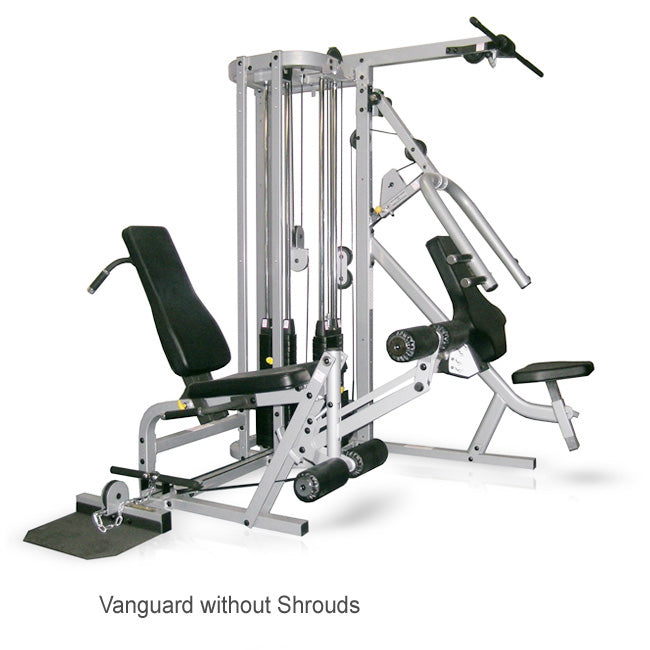 Inflight Fitness Vanguard 2-stack w/both Leg Press & Cable Column