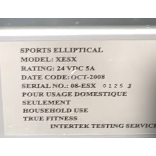2008 TRUE ESX Elliptical