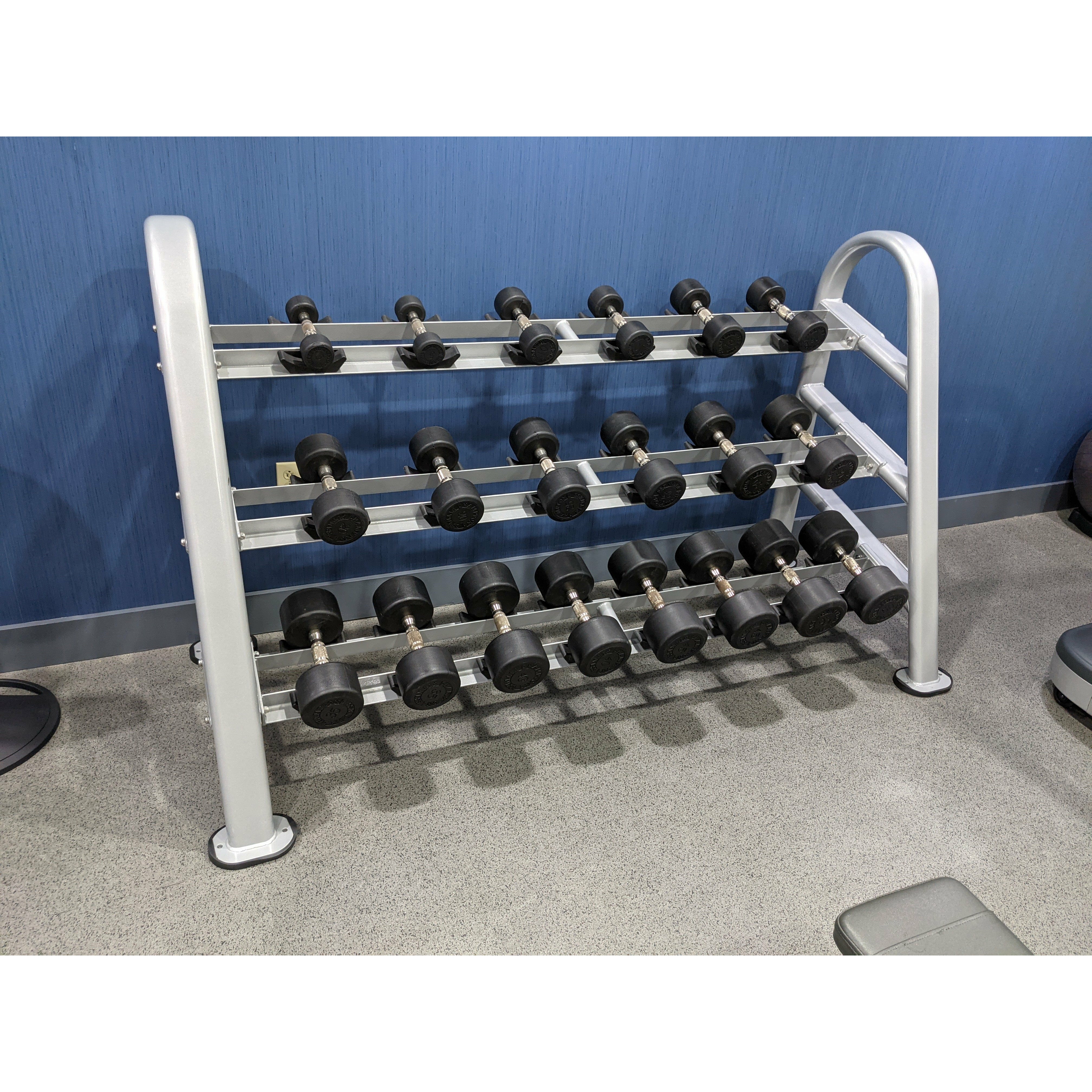 Star Trac Instinct Dumbbell Rack 3 Tier 10 pair 9IN R8002 13AAS